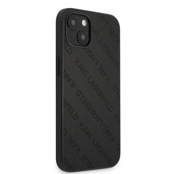 Karl Lagerfeld iPhone 13 mini Skal Perforated Allover - Svart