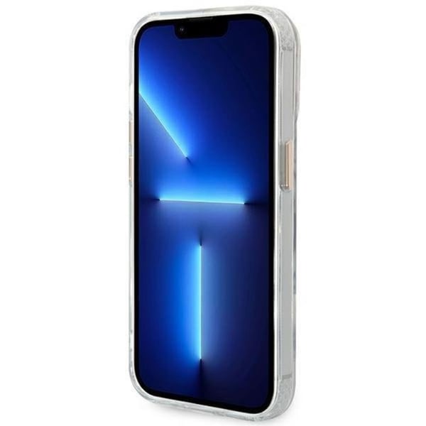 GUESS iPhone 14 Pro Skal Magsafe Metal Outline - Guld