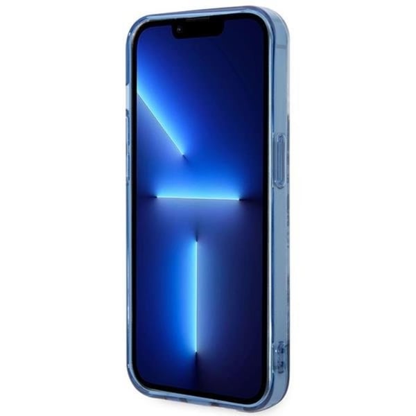GUESS iPhone 14 Pro Max Skal Porcelain Collection - Blå