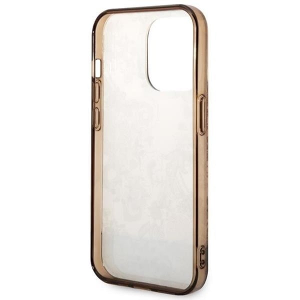 GUESS iPhone 14 Pro Max Skal Porcelain Collection - Ocher
