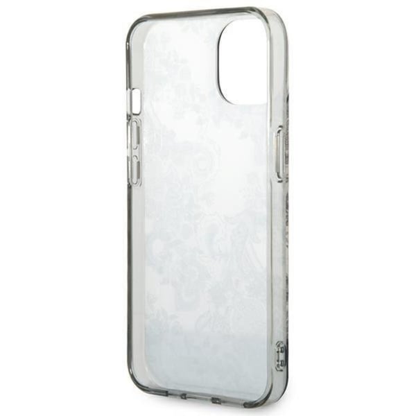 GUESS iPhone 14 Plus Skal Porcelain Collection - Grå