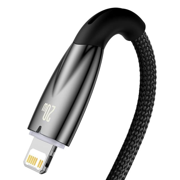 Baseus USB-C til Lightning kabel 20W 2m - Sort