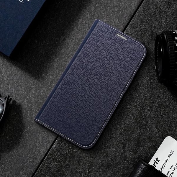 Dux Ducis iPhone 14 Plus Plånboksfodral Skin X2 - Blå