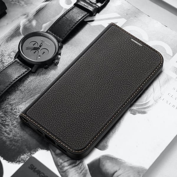 Dux Ducis iPhone 14 Plus Plånboksfodral Skin X2 - Svart