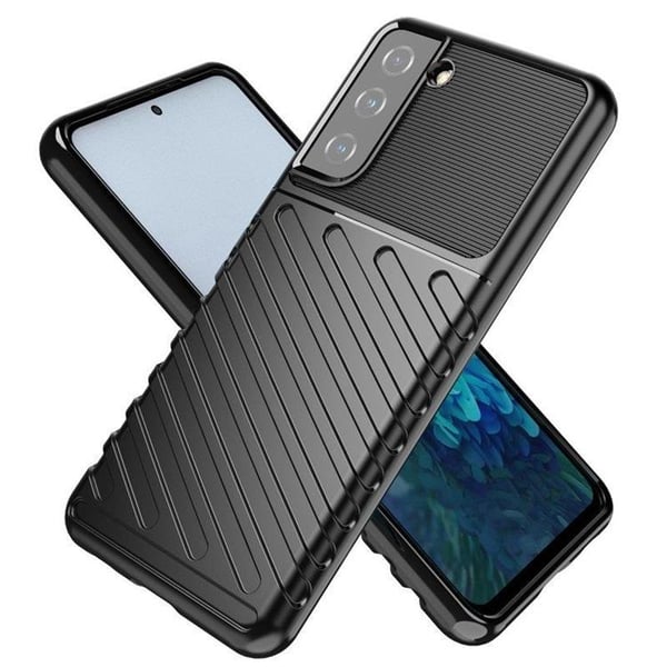 Galaxy S23 Plus Skal Thunder Armor Silicone - Svart