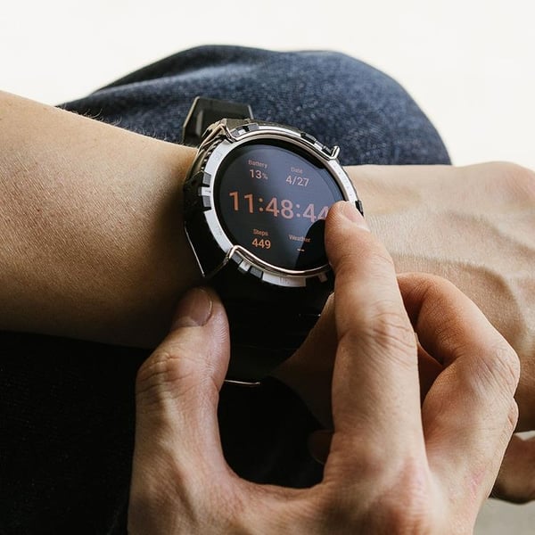 Ringke Galaxy Watch 4/5 (44mm) Skal Fusion-X Guard - Vit