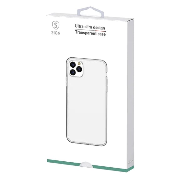 SiGN Ultra Slim Skal för iPhone 12 Pro Max - Transparent