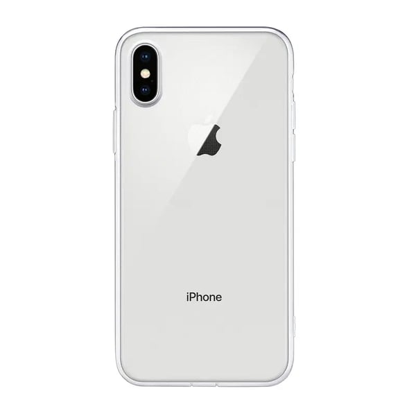 SiGN Ultra Slim -kuori iPhone XS Maxille - Läpinäkyvä