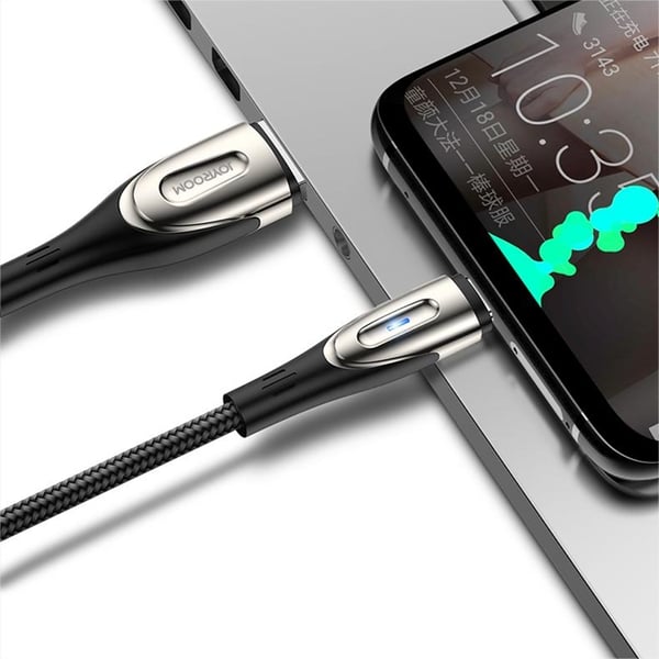 Joyroom USB-A - Lightning-kaapeli 3A 1.2m - Musta