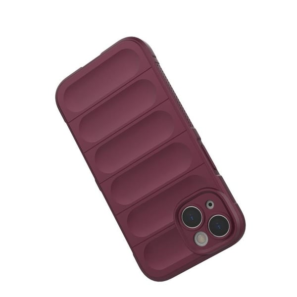 iPhone 14 Plus Skal Magic Shield Flexible Armored - Burgundy