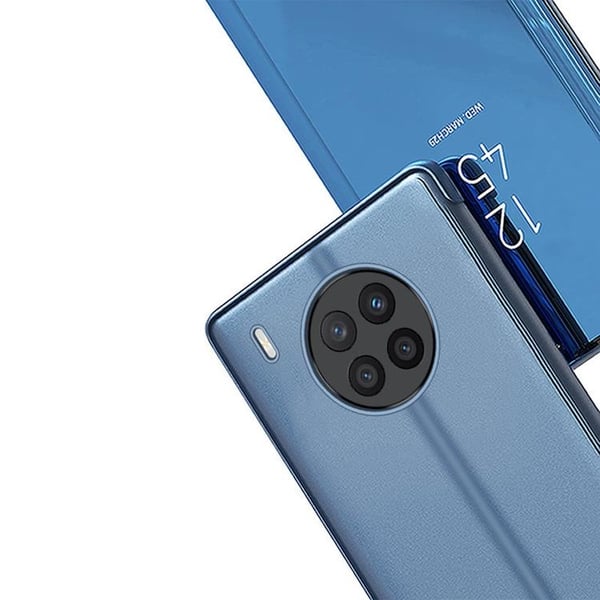Huawei Nova 8i Fodral Clear View Flip - Svart