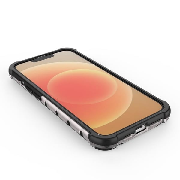 iPhone 14 Skal Honeycomb Armored Hybrid - Transparent