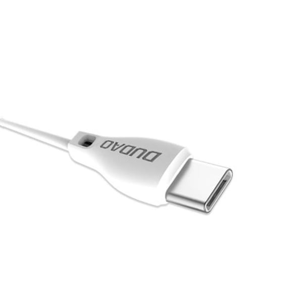 Dudao USB-C till USB-A kabel 1m - Vit