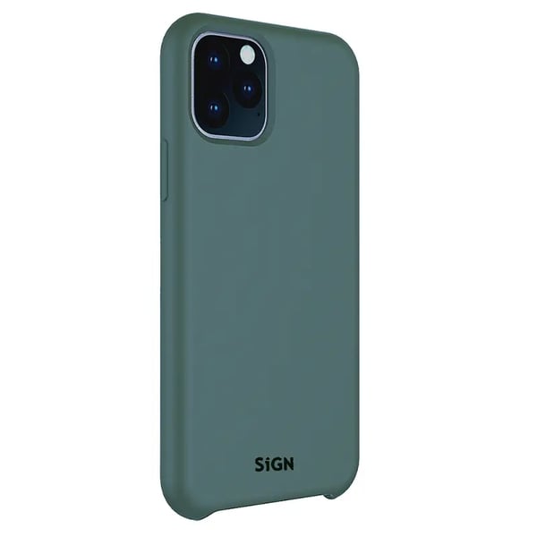 SiGN iPhone 12 Pro/12 Skal Liquid Silicone - Mynta
