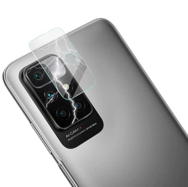 [2-PACK] Xiaomi Redmi 10 4G (2021/2022) Kameralinsskydd i Härdat glas - Clear