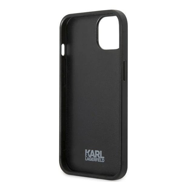 Karl Lagerfeld iPhone 13 Skal Flower Ikonik Karl - Grå