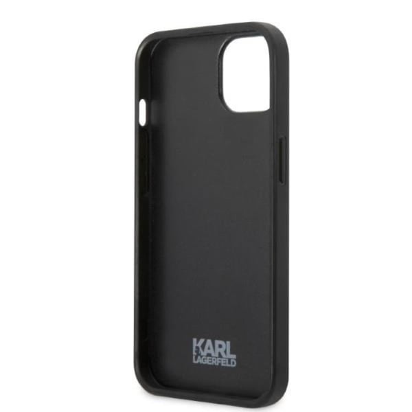 Karl Lagerfeld iPhone 13 Skal Monogram Ikonik Patch - Blå