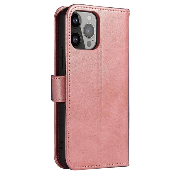 Galaxy S23 Ultra Plånboksfodral Magnet Kickstand - Rosa