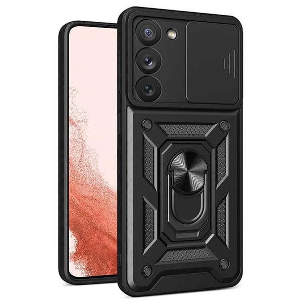 Galaxy S23 Plus Skal Hybrid Armor Camshield - Svart