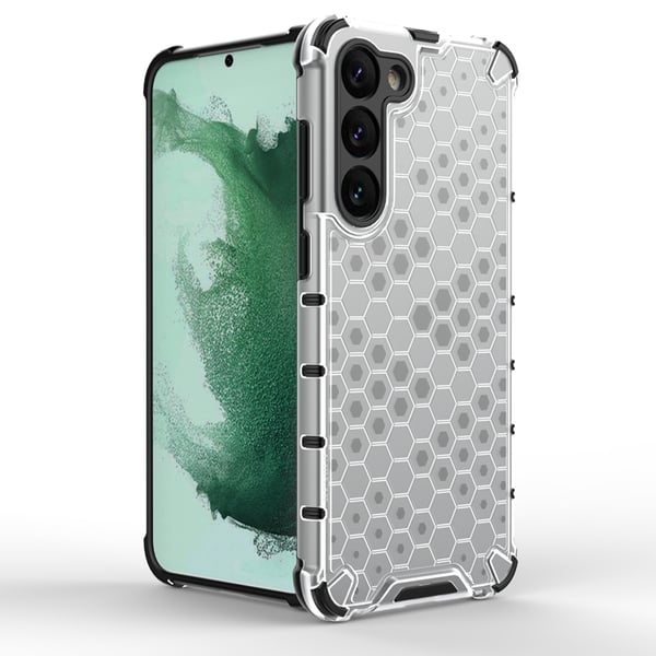 Galaxy S23 Plus Skal Honeycomb Armored Hybrid - Blå
