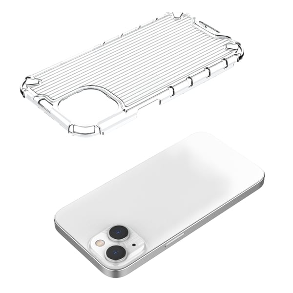 iPhone 14 Skal Ombre Protect - Rosa/Blå