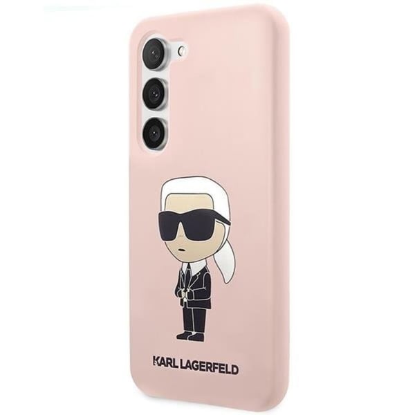 Karl Lagerfeld Galaxy S23 Skal Silicone Choupette - Rosa