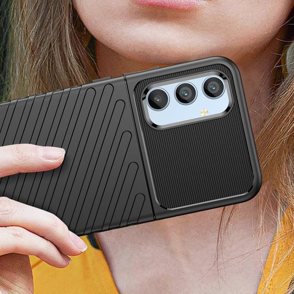 Galaxy A54 5G Skal Thunder Silicone Armor - Blå