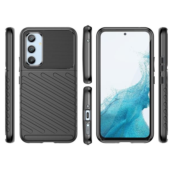 Galaxy A54 5G Skal Thunder Silicone Armor - Blå