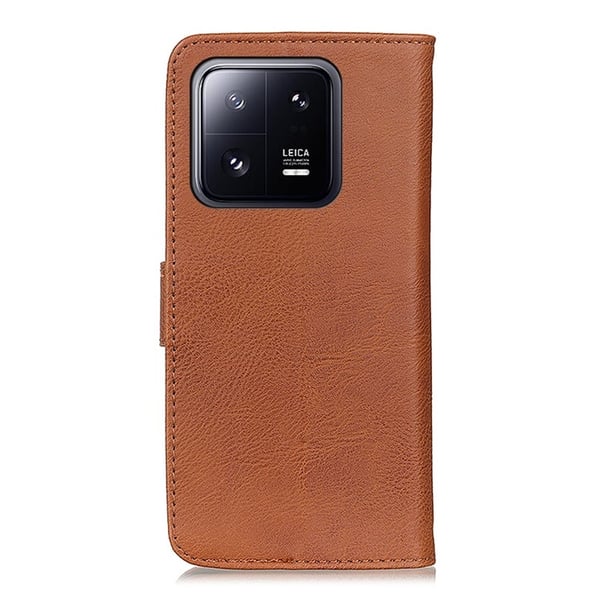 KHAZNEH Xiaomi Mi 11 Ultra Plånboksfodral Cowhide - Brun