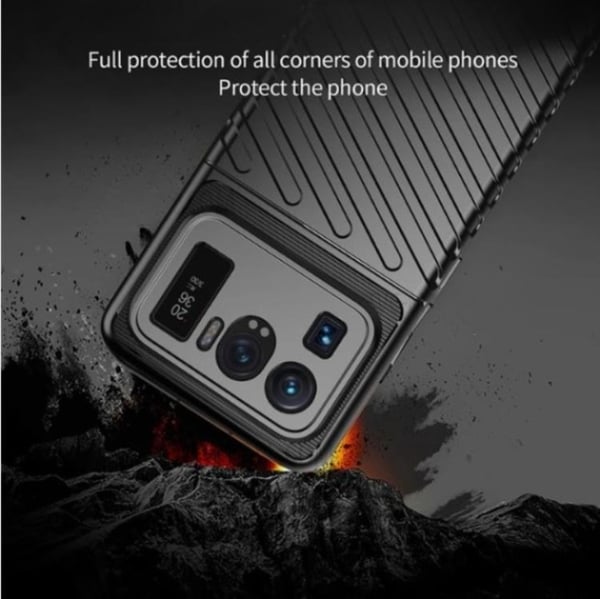 Xiaomi Mi 11 Ultra Skal Thunder Twill - Svart