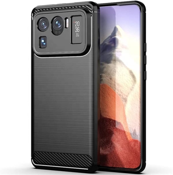 Xiaomi Mi 11 Ultra Skal Carbon TPU - Svart