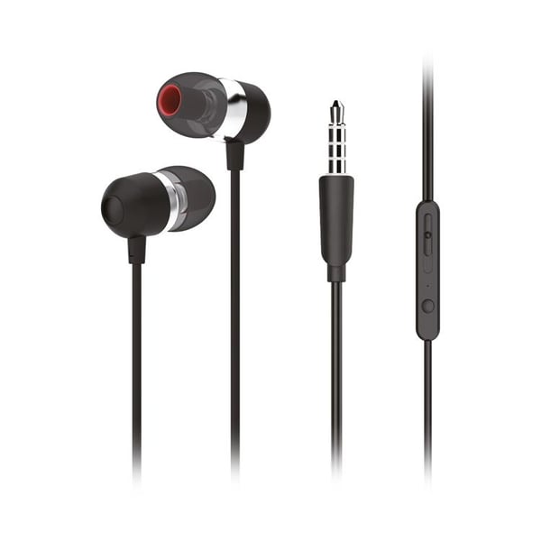 Forcell In-ear Hörlurar Highfi Premuim Sound - Svart