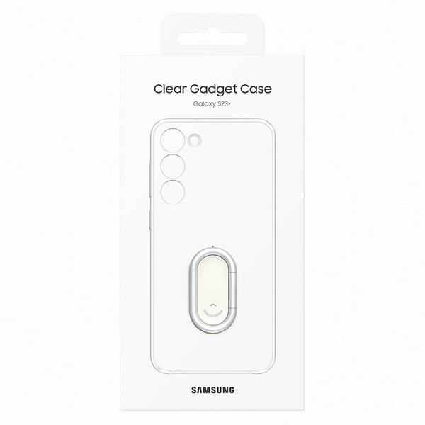 Samsung Galaxy S23 Plus Skal Ringhållare Gadget - Transparent