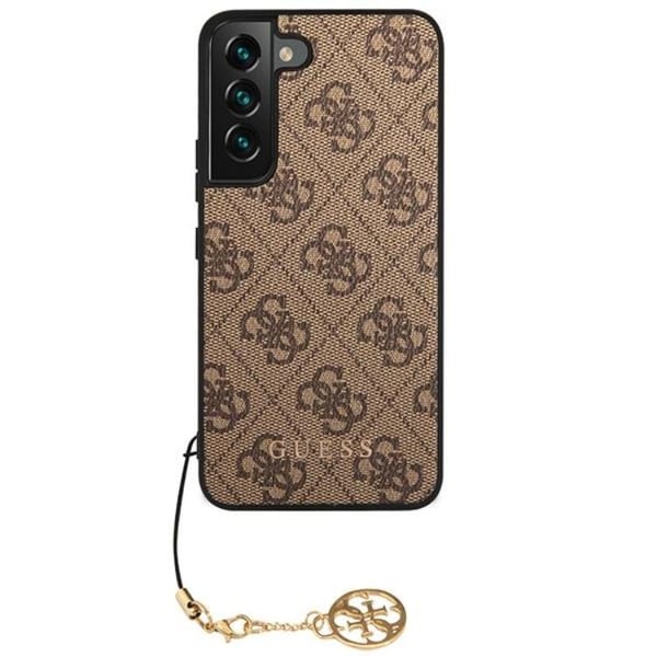 Guess Mobilskal till Galaxy S23 Charms Collection - Brun