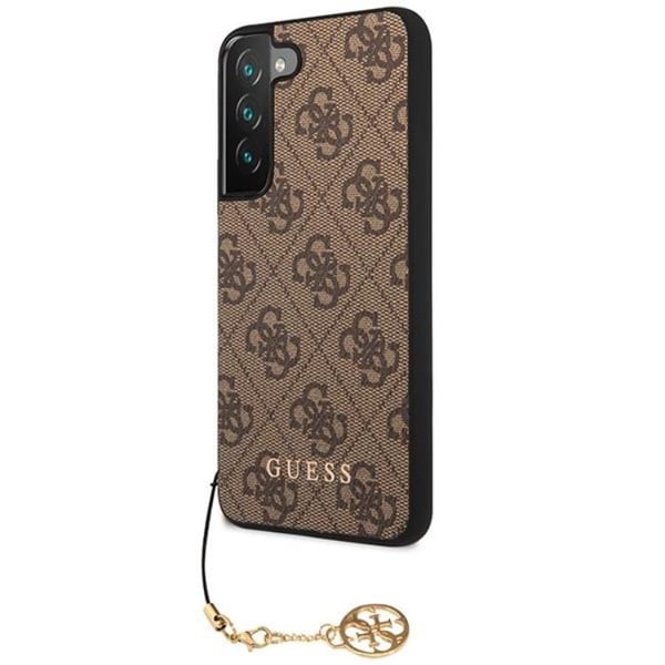 Guess Mobilskal till Galaxy S23 Charms Collection - Brun
