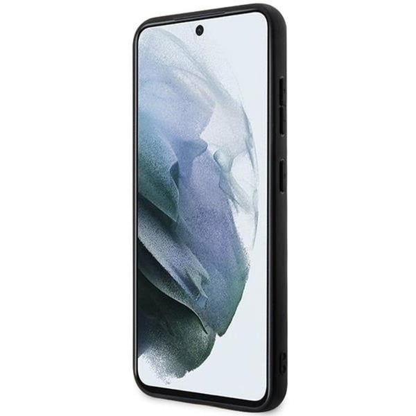 BMW Galaxy S23 Plus Cover Læder Kulstof - Sort