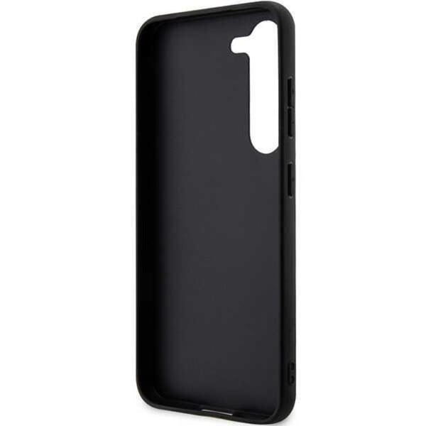 Karl Lagerfeld Galaxy S23 Skal Saffiano Mono Metal Logo - Svart