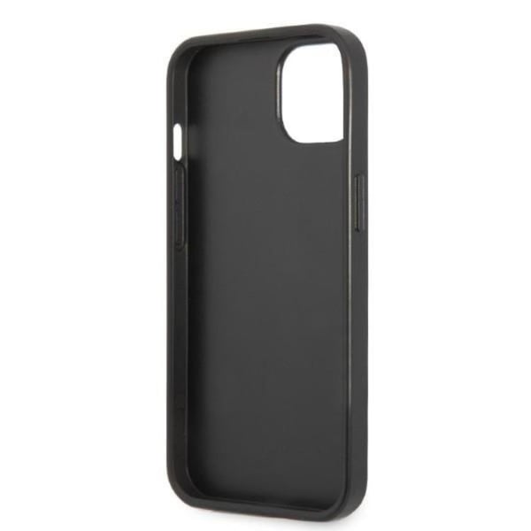 Karl Lagerfeld iPhone 13 mini Etui Saffiano Plaque - Sort
