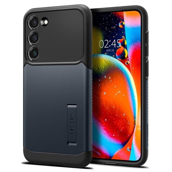 Spigen Galaxy S23 Plus Cover Slim Armor - Blå