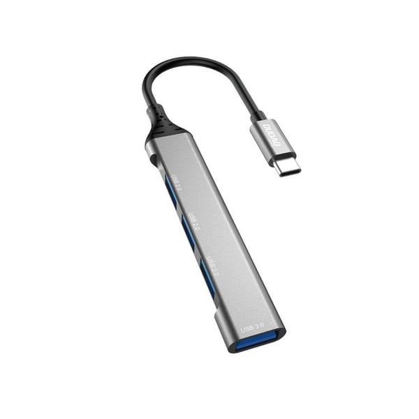 Dudao 4in1 HUB USB-C Till 4x USB-A - Svart