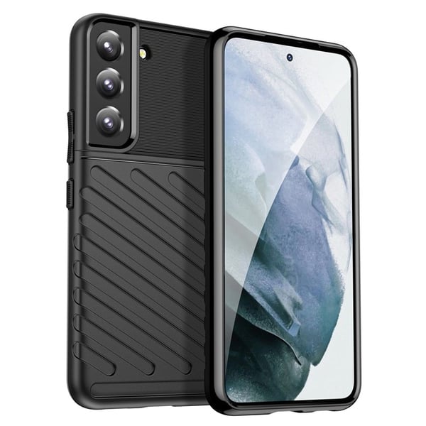 Galaxy S23 Plus -kuori Thunder Twill - Musta