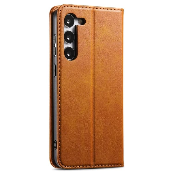 SUTENI Galaxy S23 Plus Plånboksfodral Kickstand Flip - Khaki