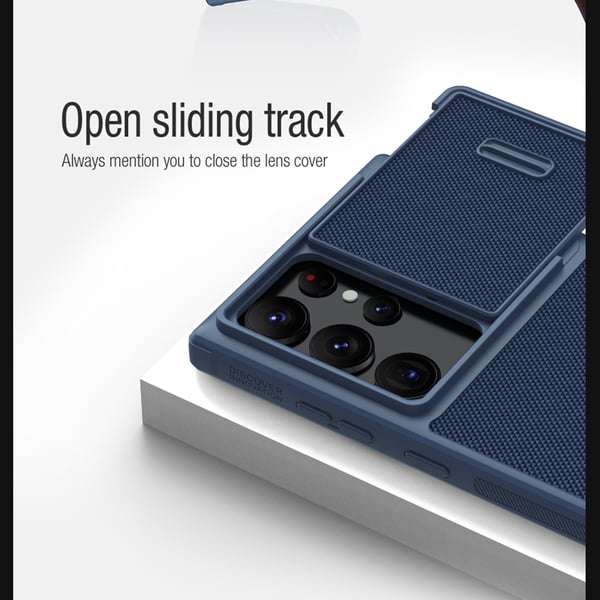Nillkin Mobilskal till Galaxy S23 Ultra Drop-proof - Blå