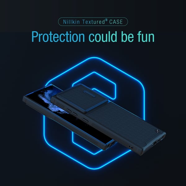 Nillkin Mobilskal till Galaxy S23 Ultra Drop-proof - Blå
