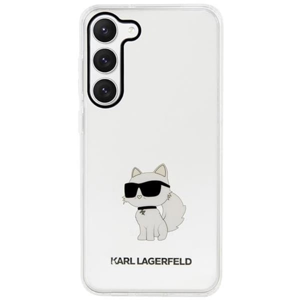 Karl Lagerfeld Telefontaske til Galaxy S23 Ikonik Choupette - Klar