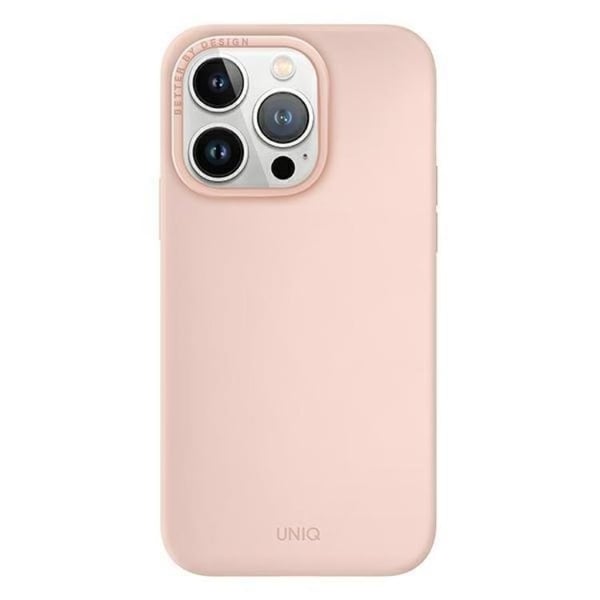 Uniq iPhone 14 Pro Mobiskal Magsafe Lino Hue - Pink
