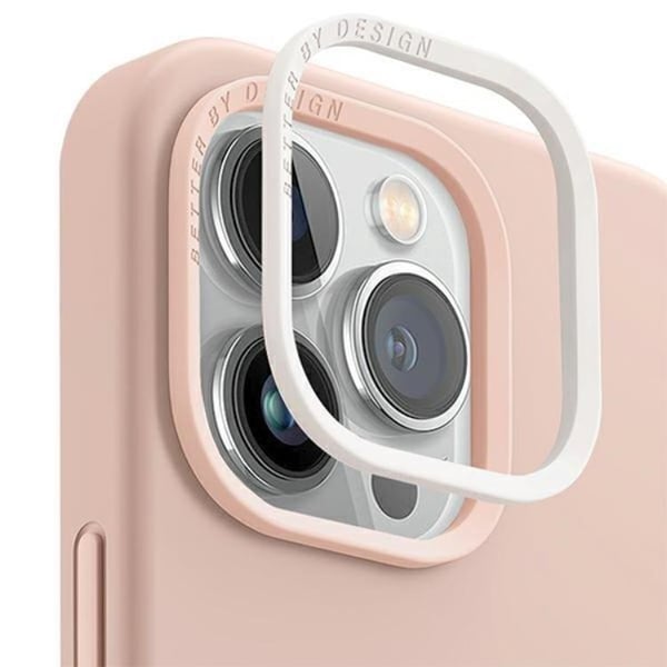 Uniq iPhone 14 Pro Mobiskal Magsafe Lino Hue - Pink
