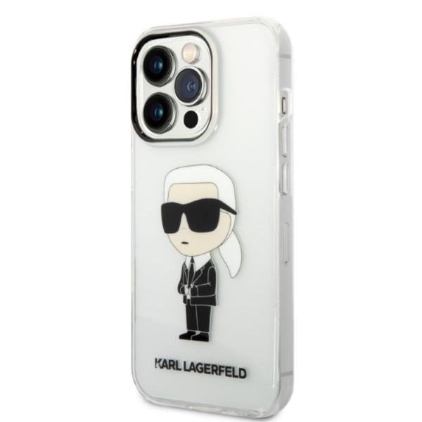 Karl Lagerfeld Mobilskal till iPhone 14 Pro Max Ikonik - Clear