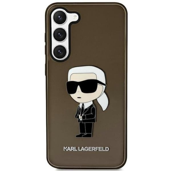Karl Lagerfeld Mobilskal till Galaxy S23 Plus Ikonik Karl - Svart Karl Lagerfeld Mobilskal till Galaxy S23 Plus Ikonik Karl - Svart