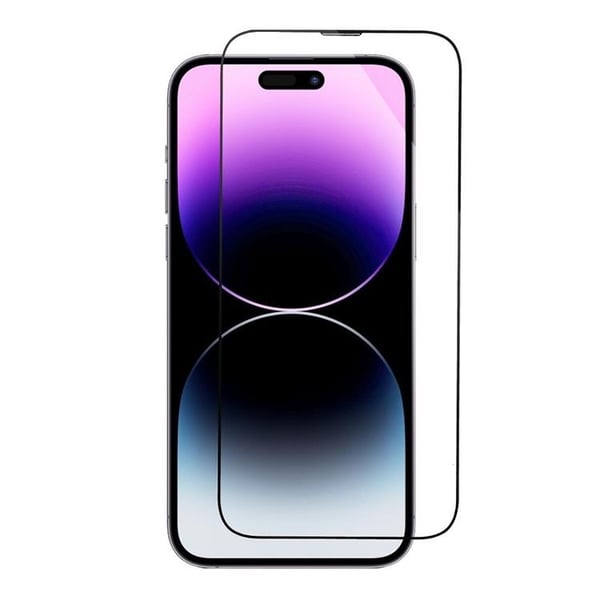 iPhone 14 Pro Max Karkaistu lasinen näytönsuoja ja asennuskehys